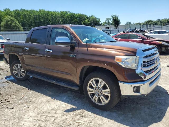 5TFAY5F14EX368030 - 2014 TOYOTA TUNDRA CREWMAX PLATINUM BROWN photo 4