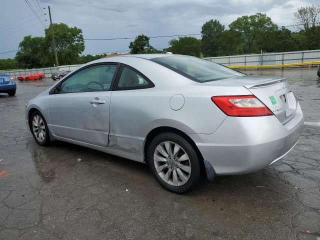 2HGFG1B9XAH527324 - 2010 HONDA CIVIC EXL SILVER photo 2