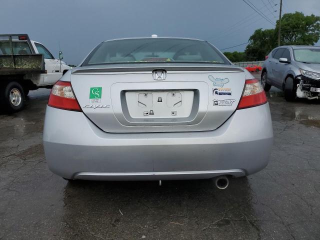 2HGFG1B9XAH527324 - 2010 HONDA CIVIC EXL SILVER photo 6