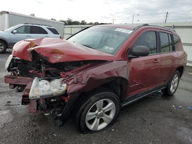 1J4NF1FB0BD149744 - 2011 JEEP COMPASS SPORT წითელი ფოტო 1