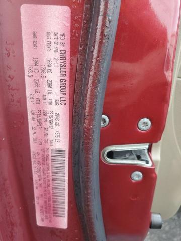 1J4NF1FB0BD149744 - 2011 JEEP COMPASS SPORT წითელი ფოტო 12