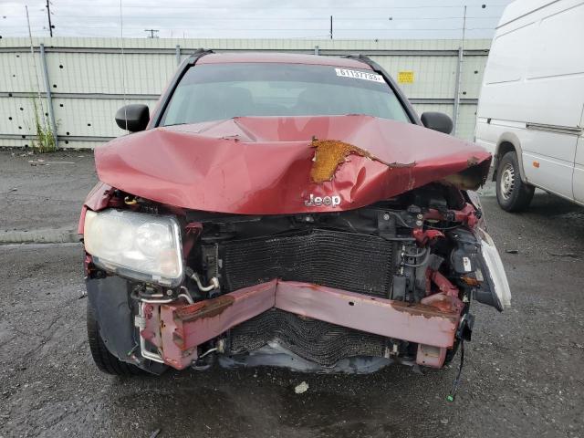 1J4NF1FB0BD149744 - 2011 JEEP COMPASS SPORT წითელი ფოტო 5