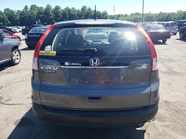 2HKRM4H35DH627190 - 2013 HONDA CR-V LX GRAY photo 6