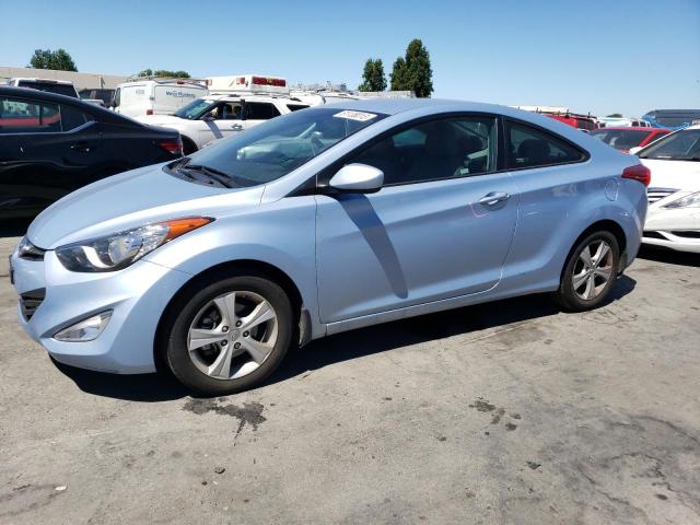 KMHDH6AE3DU020602 - 2013 HYUNDAI ELANTRA CO GS BLUE photo 1