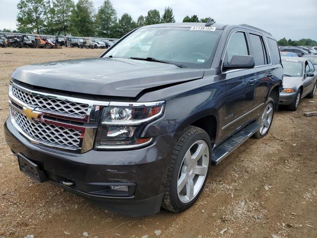 1GNSKBKC8HR332157 - 2017 CHEVROLET TAHOE K1500 LT CHARCOAL photo 1