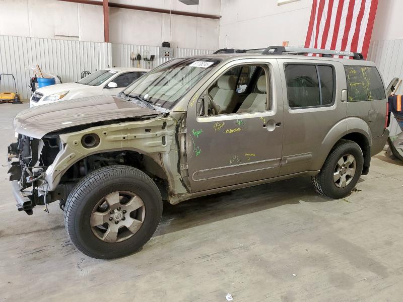 5N1AR18U45C705005 - 2005 NISSAN PATHFINDER LE TAN photo 1