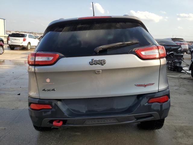 1C4PJMBB1HW562113 - 2017 JEEP CHEROKEE TRAILHAWK GRAY photo 6