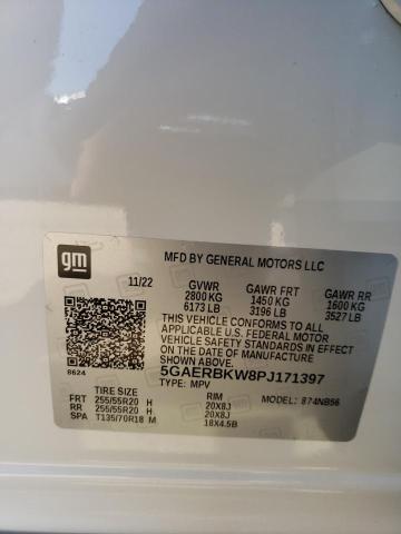 5GAERBKW8PJ171397 - 2023 BUICK ENCLAVE ESSENCE WHITE photo 12