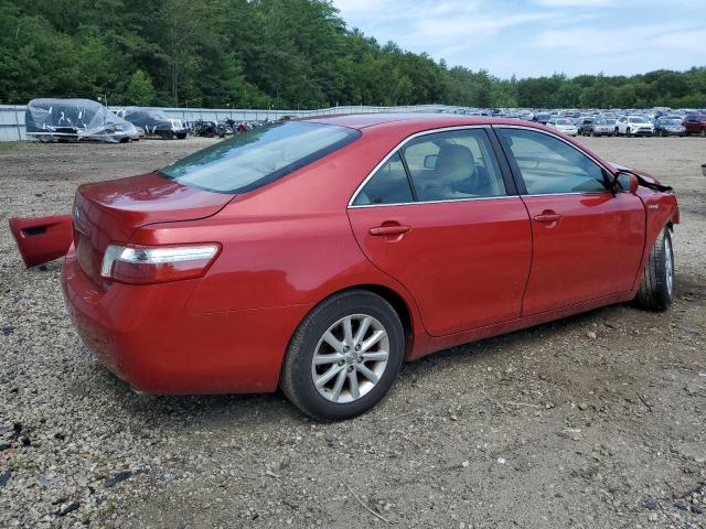 JTNBB46K373038006 - 2007 TOYOTA CAMRY HYBRID RED photo 3