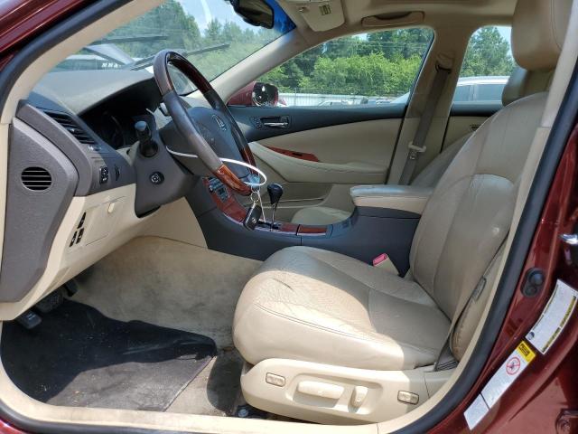 JTHBJ46G982248408 - 2008 LEXUS ES 350 RED photo 7