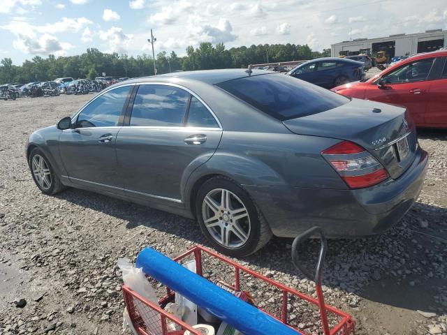 WDDNG71X27A053329 - 2007 MERCEDES-BENZ S 550 BLUE photo 2