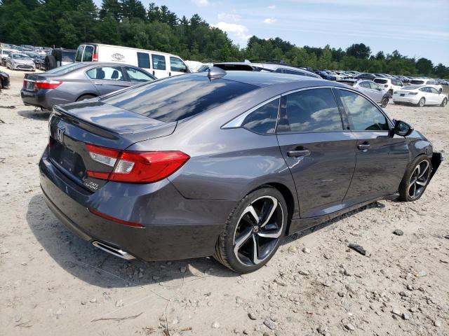 1HGCV2F35KA033540 - 2019 HONDA ACCORD SPORT GRAY photo 3