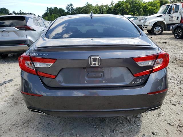 1HGCV2F35KA033540 - 2019 HONDA ACCORD SPORT GRAY photo 6