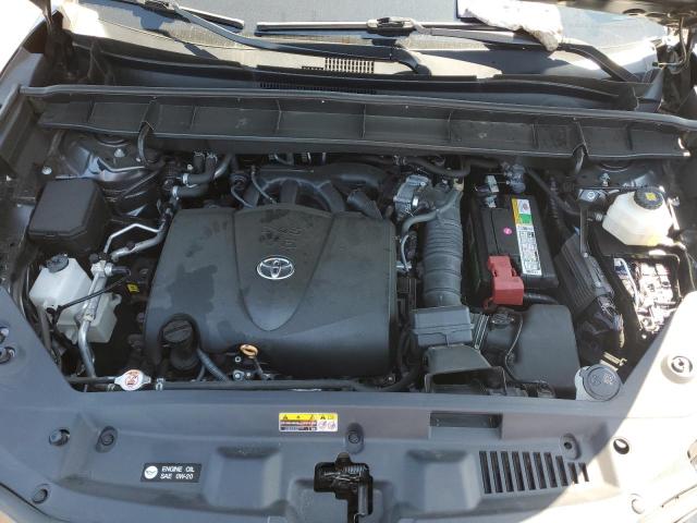 5TDGZRBH2LS023261 - 2020 TOYOTA HIGHLANDER XLE GRAY photo 12