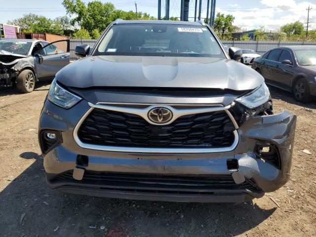 5TDGZRBH2LS023261 - 2020 TOYOTA HIGHLANDER XLE GRAY photo 5