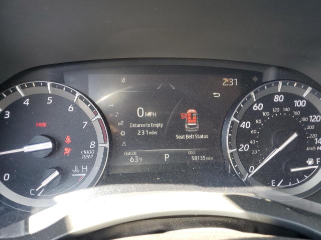 5TDGZRBH2LS023261 - 2020 TOYOTA HIGHLANDER XLE GRAY photo 9