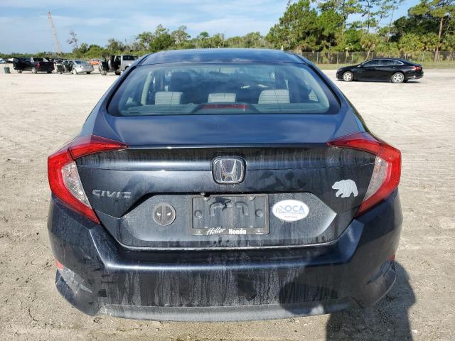 2HGFC2F50JH595835 - 2018 HONDA CIVIC LX BLUE photo 6