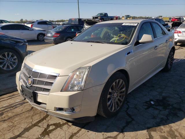 1G6DK5EY9B0165199 - 2011 CADILLAC CTS PERFORMANCE COLLECTION WHITE photo 2