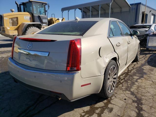 1G6DK5EY9B0165199 - 2011 CADILLAC CTS PERFORMANCE COLLECTION WHITE photo 4