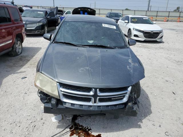 1C3CDZCB3CN157388 - 2012 DODGE AVENGER SXT GRAY photo 5