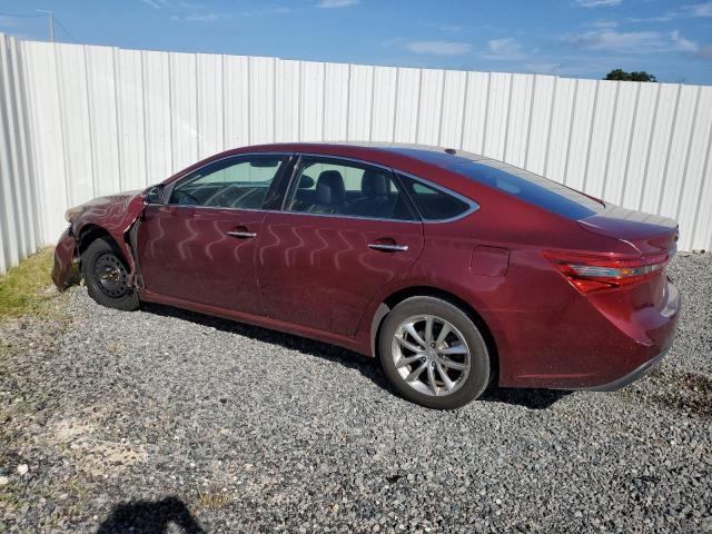 4T1BK1EB5GU223104 - 2016 TOYOTA AVALON XLE RED photo 2