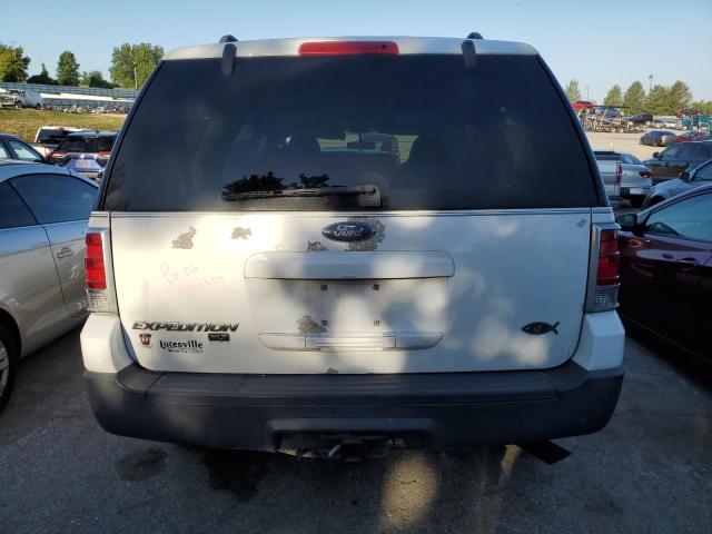 1FMPU16556LA37429 - 2006 FORD EXPEDITION XLT WHITE photo 6