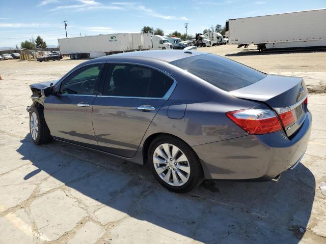 1HGCR3F81FA027360 - 2015 HONDA ACCORD EXL GRAY photo 2