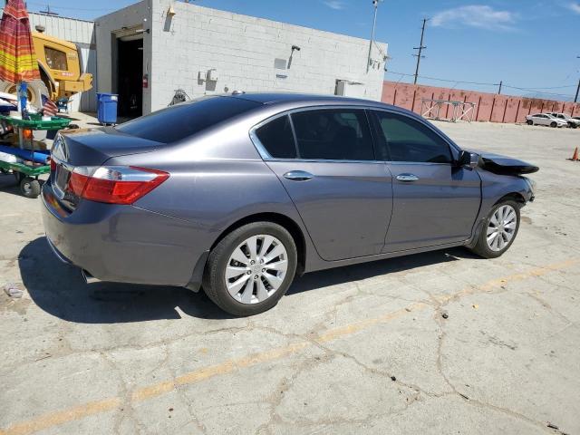 1HGCR3F81FA027360 - 2015 HONDA ACCORD EXL GRAY photo 3