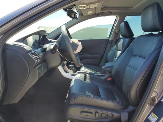 1HGCR3F81FA027360 - 2015 HONDA ACCORD EXL GRAY photo 7