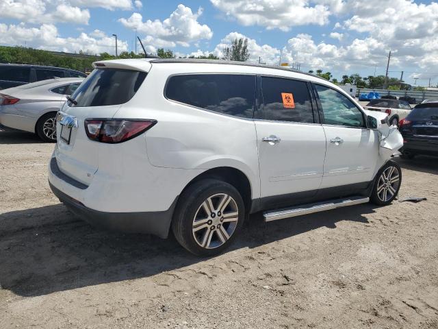 1GNKRGKD1HJ143723 - 2017 CHEVROLET TRAVERSE LT WHITE photo 3