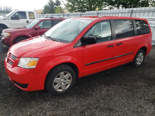 2D4CN1AE9AR138533 - 2010 DODGE GRAND CARA C/V RED photo 1