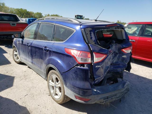 1FMCU9GXXFUC53431 - 2015 FORD ESCAPE SE BLUE photo 3