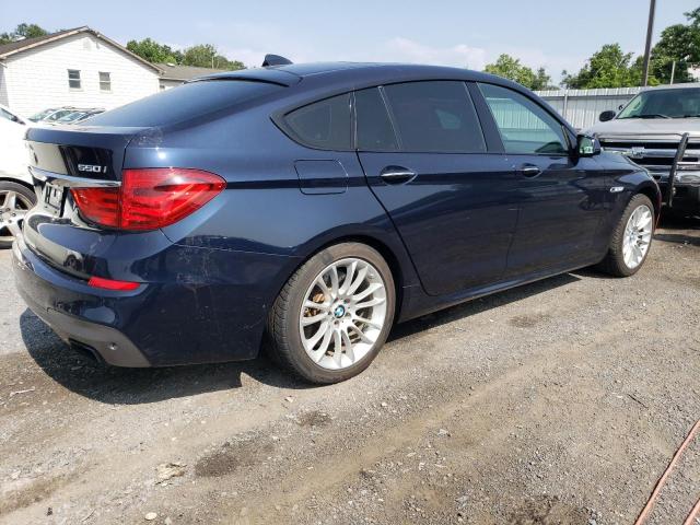 WBASP0C53DC988078 - 2013 BMW 550 XIGT BLUE photo 3