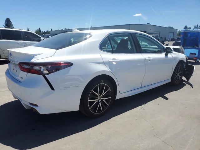 4T1T11AK2PU742317 - 2023 TOYOTA CAMRY SE NIGHT SHADE WHITE photo 3