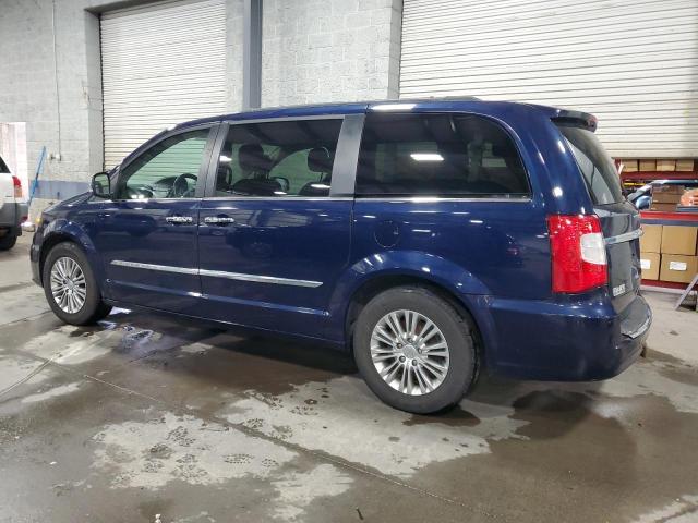 2C4RC1CG1GR215514 - 2016 CHRYSLER TOWN & COU TOURING L BLUE photo 2