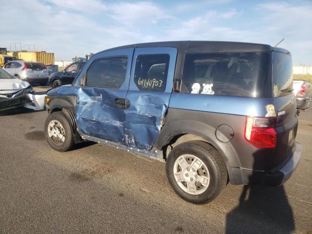 5J6YH18348L016075 - 2008 HONDA ELEMENT LX BLUE photo 2