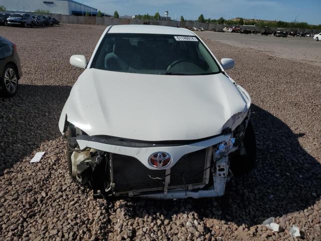 4T4BF3EK5BR169821 - 2011 TOYOTA CAMRY BASE WHITE photo 5