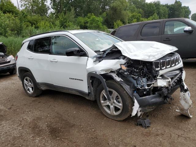 3C4NJDBN8PT551955 - 2023 JEEP COMPASS LATITUDE WHITE photo 4