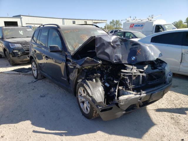 WBXPC93499WJ30459 - 2009 BMW X3 XDRIVE30I BLUE photo 1