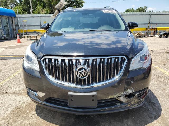 5GAKVBKD0EJ145631 - 2014 BUICK ENCLAVE BLACK photo 5