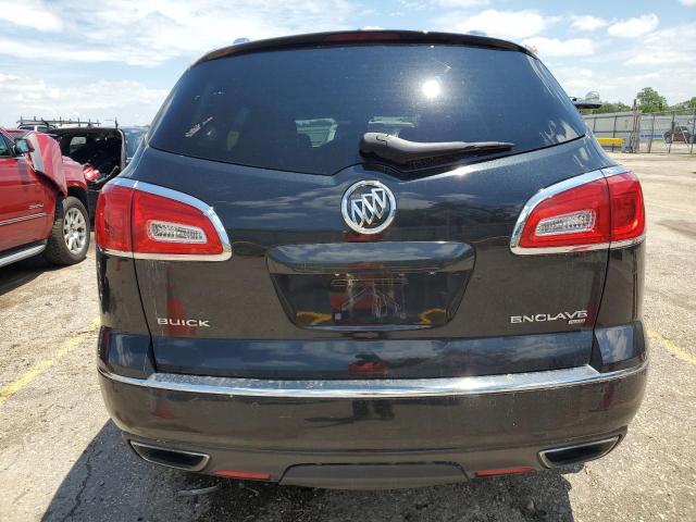 5GAKVBKD0EJ145631 - 2014 BUICK ENCLAVE BLACK photo 6