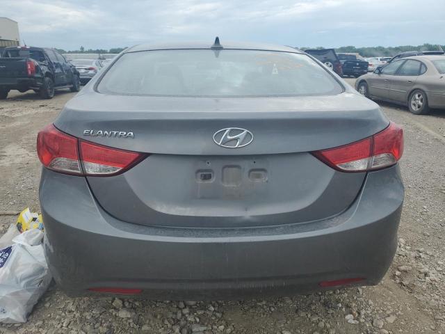 5NPDH4AE8DH303578 - 2013 HYUNDAI ELANTRA GLS GRAY photo 6