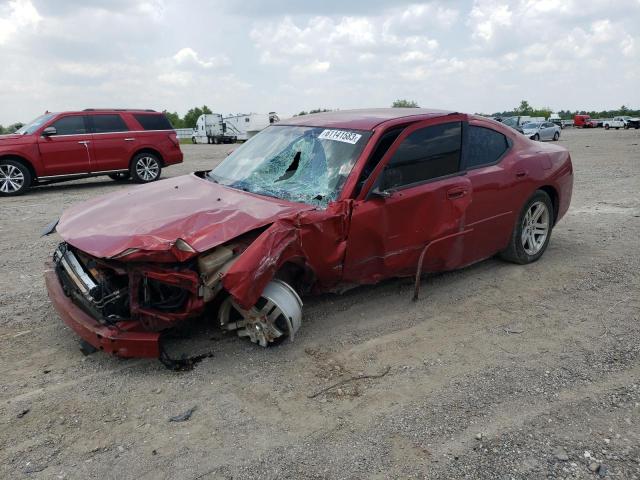 2B3KA53H76H214249 - 2006 DODGE CHARGER R/T RED photo 1