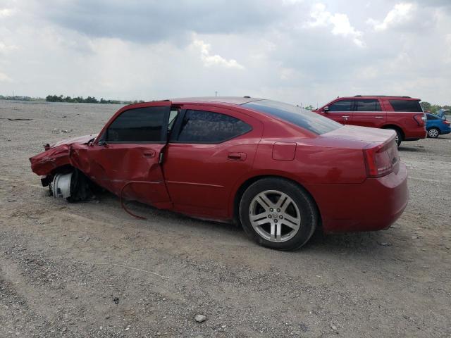 2B3KA53H76H214249 - 2006 DODGE CHARGER R/T RED photo 2