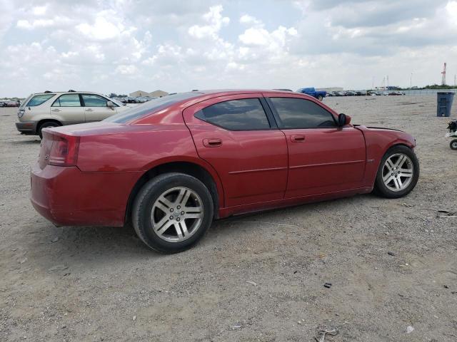 2B3KA53H76H214249 - 2006 DODGE CHARGER R/T RED photo 3