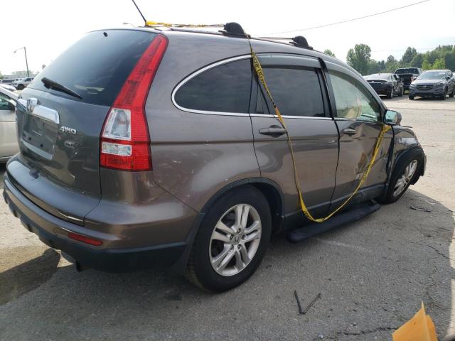 5J6RE4H77BL030092 - 2011 HONDA CR-V EXL BROWN photo 3