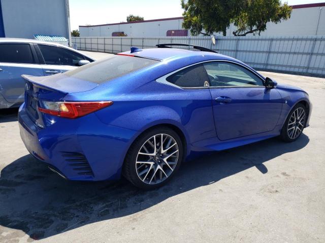 JTHHA5BC6G5004795 - 2016 LEXUS RC 200T BLUE photo 3