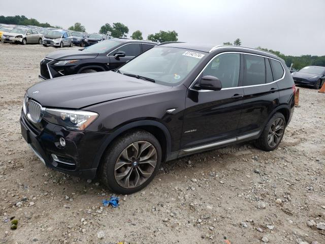 5UXWY3C56G0N87812 - 2016 BMW X3 XDRIVE28D BLACK photo 1