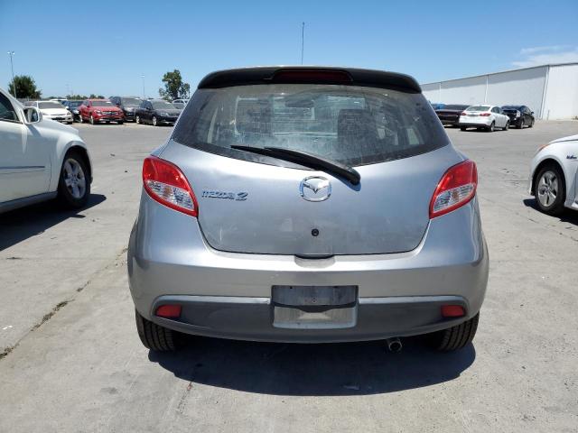 JM1DE1LZ7D0157730 - 2013 MAZDA MAZDA2 SILVER photo 6