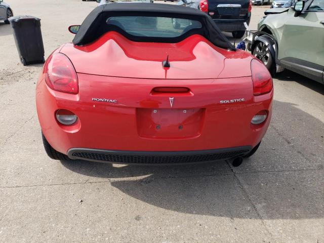 1G2MB35B66Y119029 - 2006 PONTIAC SOLSTICE RED photo 6